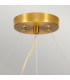 Pearce 26" Cylindrical Pendant with Aged Brass Ceiling Pan-2
