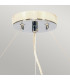 Pearce 30" Cylindrical Pendant with Polished Chrome Ceiling Pan-3