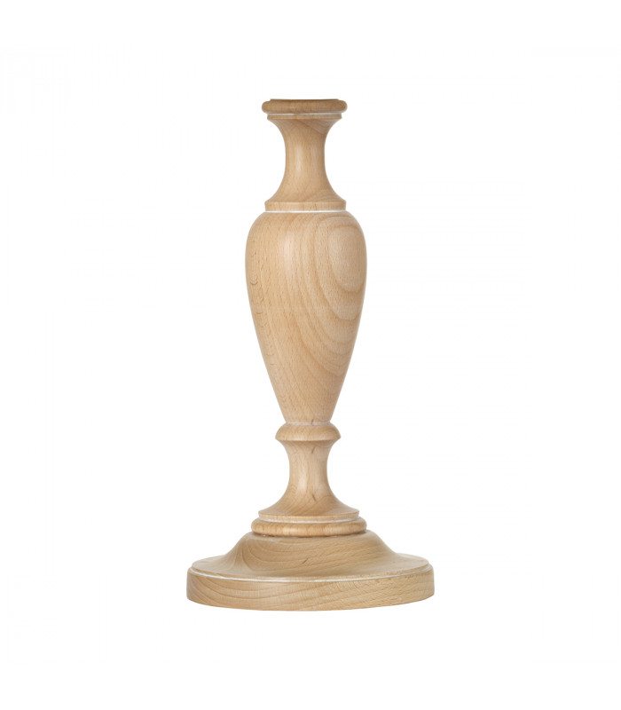 Woodstock Limed Wood Medium Table Lamp Base Only