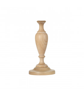 Woodstock Limed Wood Small Table Lamp Base Only