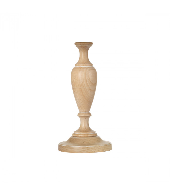 Woodstock Limed Wood Small Table Lamp Base Only