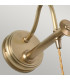 Douille 1 Light Indoor Wall Light Antique Brass E27-3