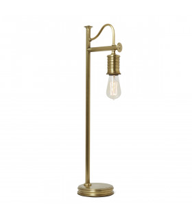 Douille 1 Light Table Lamp Brass E27-1