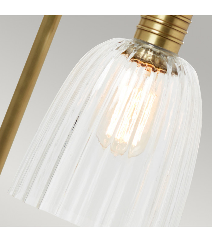 Douille 1 Light Table Lamp Brass E27-3