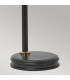 Douille 1 Light Table Lamp Polished Brass Black E27-4