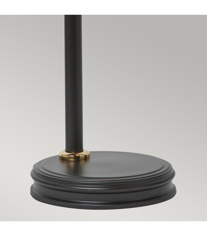 Douille 1 Light Table Lamp Polished Brass Black E27-4