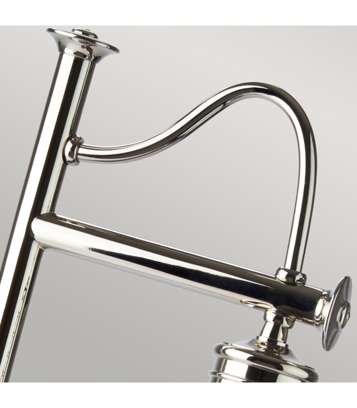 Douille 1 Light Table Lamp Polished Nickel E27-4