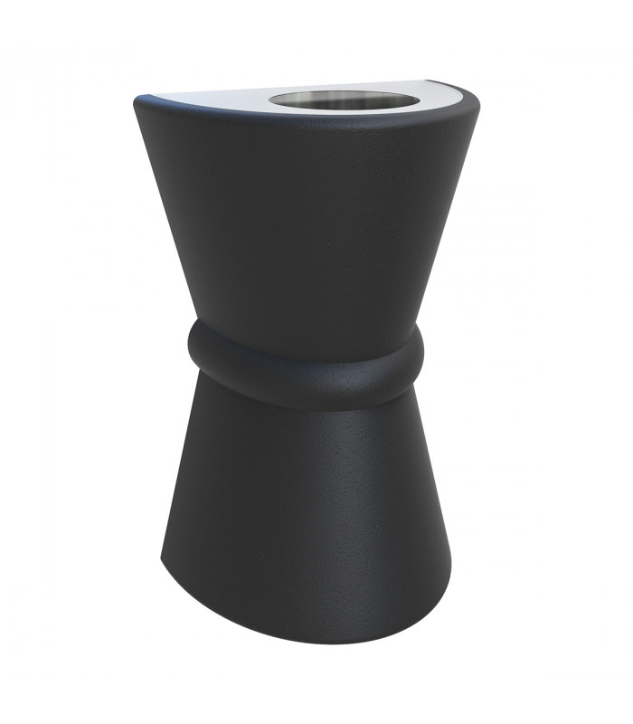 Coastal Collection 2 Light Outdoor Up / Down Wall Light Black IP44 E27-1