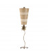 Anemone 1 Light Table Lamp Creme Tan E27