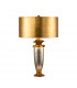 Bienville 1 Light Table Lamp Gold Silver E27-1