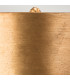 Bienville 1 Light Table Lamp Gold Silver E27-3