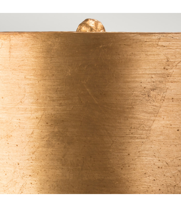 Bienville 1 Light Table Lamp Gold Silver E27-3