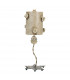 La Fleurette 1 Light Table Lamp Mottled Tan E27