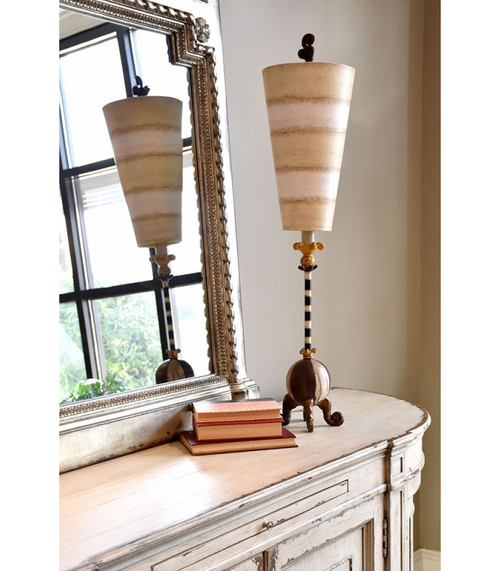 Le Cirque 1 Light Table Lamp Steel E27-2