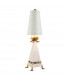 Leda 1 Light Table Lamp Cream E27-1