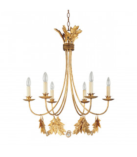 Sweet Olive 6 Light Chandelier Gold Finish E14-1