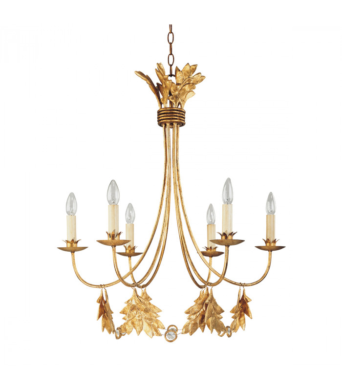 Sweet Olive 6 Light Chandelier Gold Finish E14-1