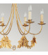 Sweet Olive 6 Light Chandelier Gold Finish E14-4
