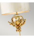 Trellis 1 Light Floor Lamp Putty Silver Leaf E27-3