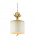 Trellis 1 Light Ceiling Pendant Putty Silver Leaf E27-1