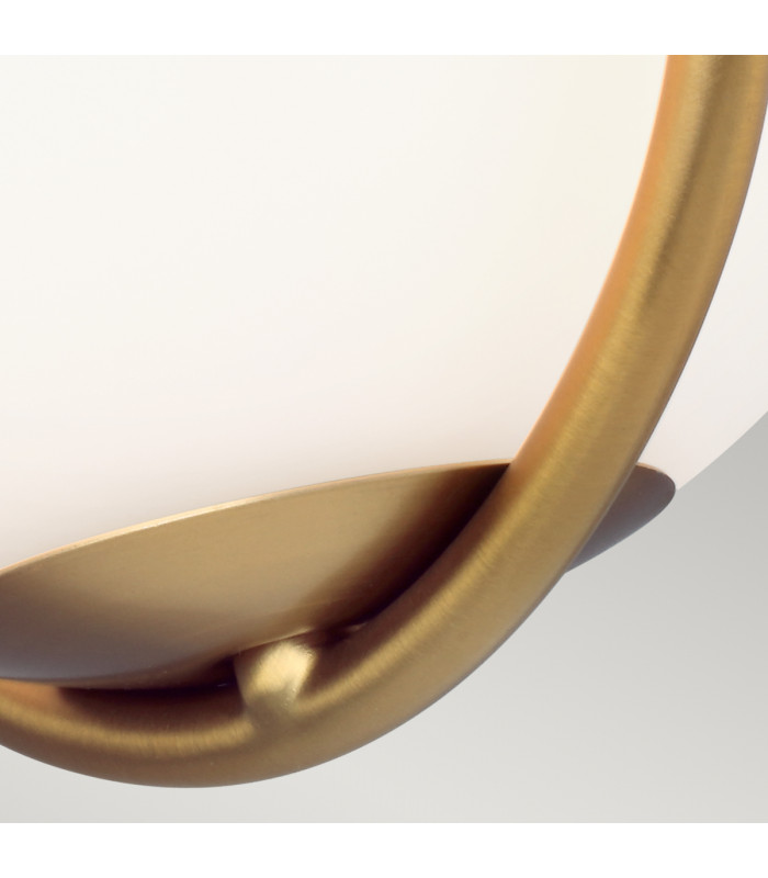 Apollo 1 Light Wall Light Burnished Brass G9-4