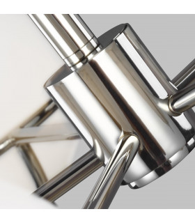 Apollo 5 Light Globe Pendant Polished Nickel G9-2