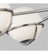 Apollo 5 Light Globe Pendant Polished Nickel G9-3