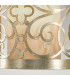 Arabesque 1 Light Indoor Wall Light Silver Leaf E14-5