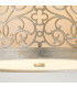 Arabesque 2 Light Flush Ceiling Light Silver Leaf E27-4