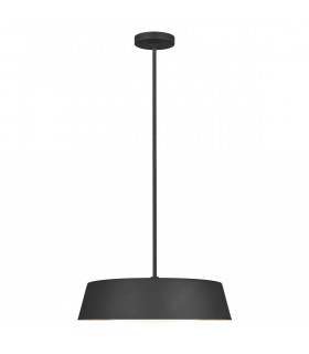 Asher 5 Light Pendant Midnight Black E14-1