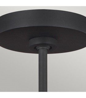 Asher 5 Light Pendant Midnight Black E14-2