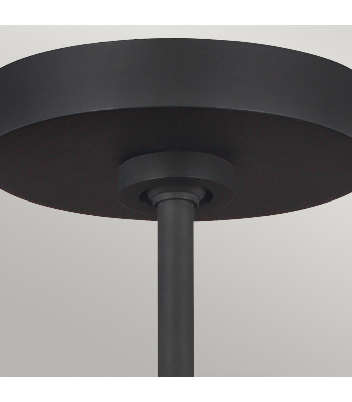 Asher 5 Light Pendant Midnight Black E14-2