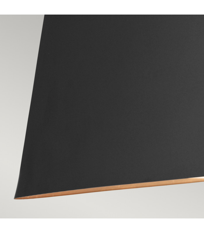 Asher 5 Light Pendant Midnight Black E14-3