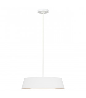 Asher 5 Light Pendant Matt White E14-1