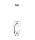 Audrie LED Medium Ceiling Pendant Light Polished Nickel