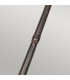 Baton Rouge 4 Light Outdoor Lamp Post Walnut IP44 E14-3