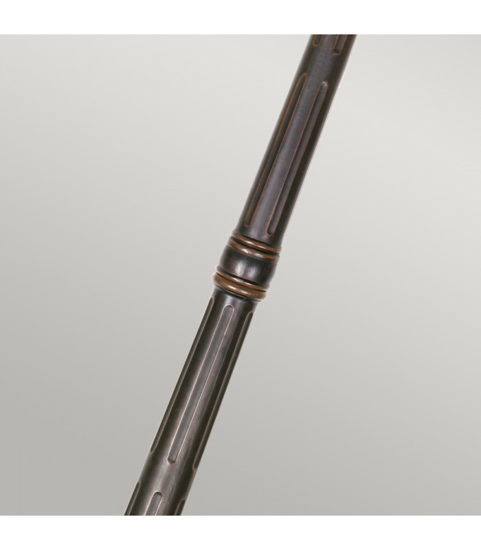 Baton Rouge 4 Light Outdoor Lamp Post Walnut IP44 E14-3