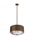 Botanic 4 Light Ceiling Pendant Brass E27