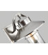 Boynton 1 Ligth Small Outdoor Wall Lantern Painted Brushed Steel IP44-3