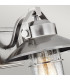 Boynton 1 Ligth Small Outdoor Wall Lantern Painted Brushed Steel IP44-6