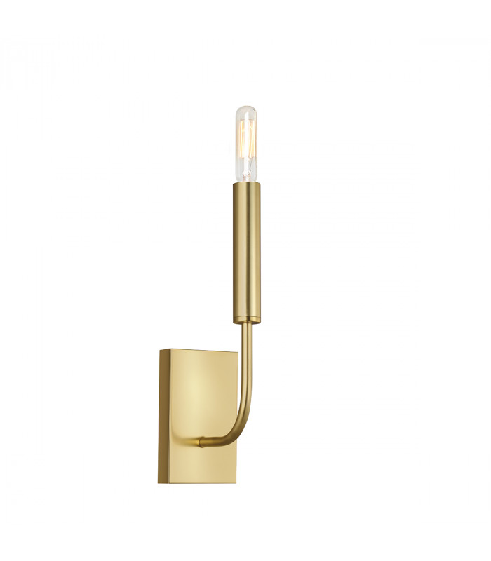 Brianna 1 Light Wall Light Burnished Brass E14-2