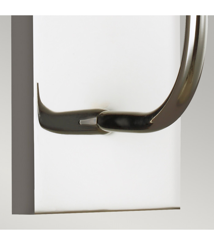 Brianna 1 Light Wall Light Polished Nickel E14-5