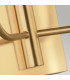 Brianna 2 Light Wall Light Burnished Brass E14-5