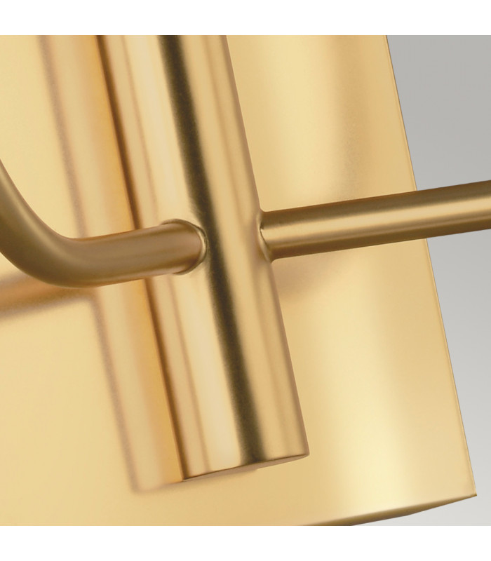 Brianna 2 Light Wall Light Burnished Brass E14-5