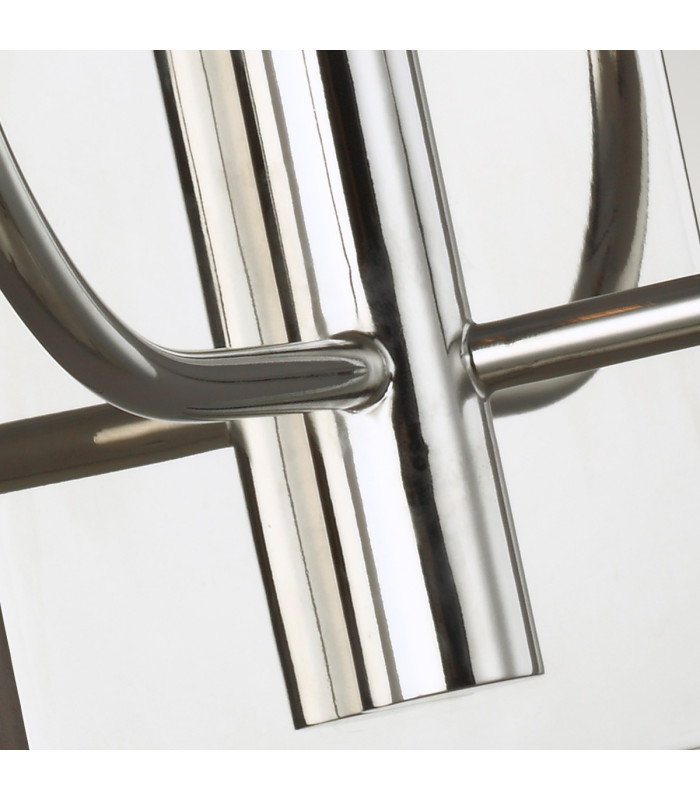 Brianna 2 Light Wall Light Polished Nickel E14-3