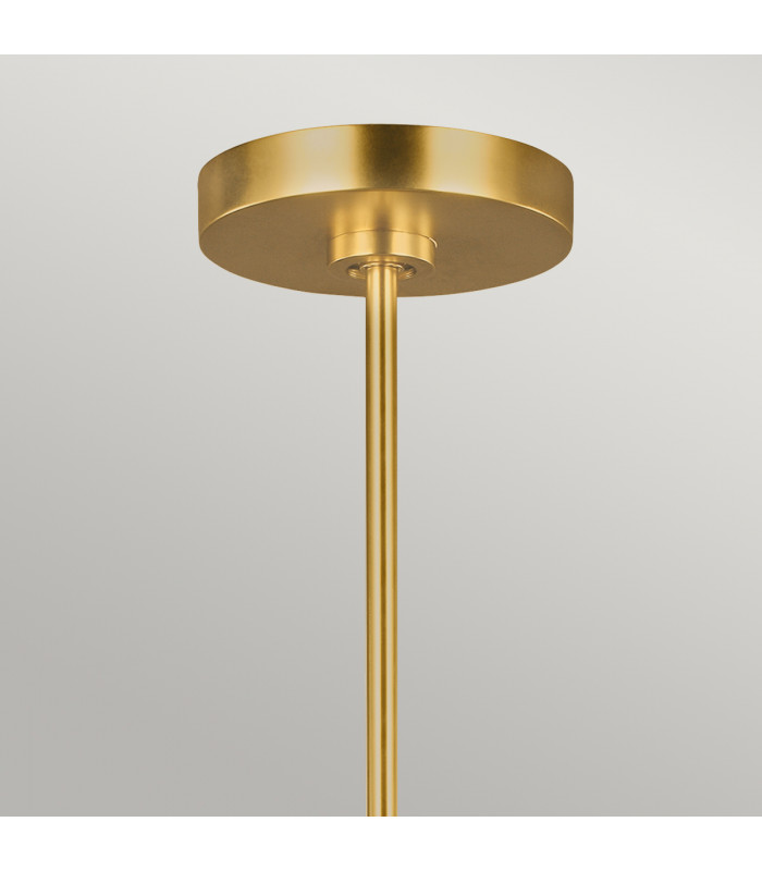 Brianna 9 Light Chandelier Burnished Brass E14-5