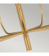 Brianna 9 Light Chandelier Burnished Brass E14-6