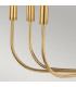 Brianna 9 Light Chandelier Burnished Brass E14-7