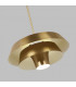 Brisbin 1 Light Pendant Burnished Brass E27-2