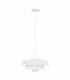 Brisbin 1 Light Pendant Matt White E27-1